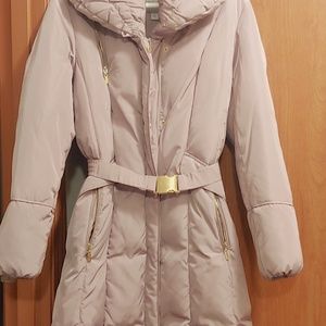 Rose Taupe Cole Haan trench coat